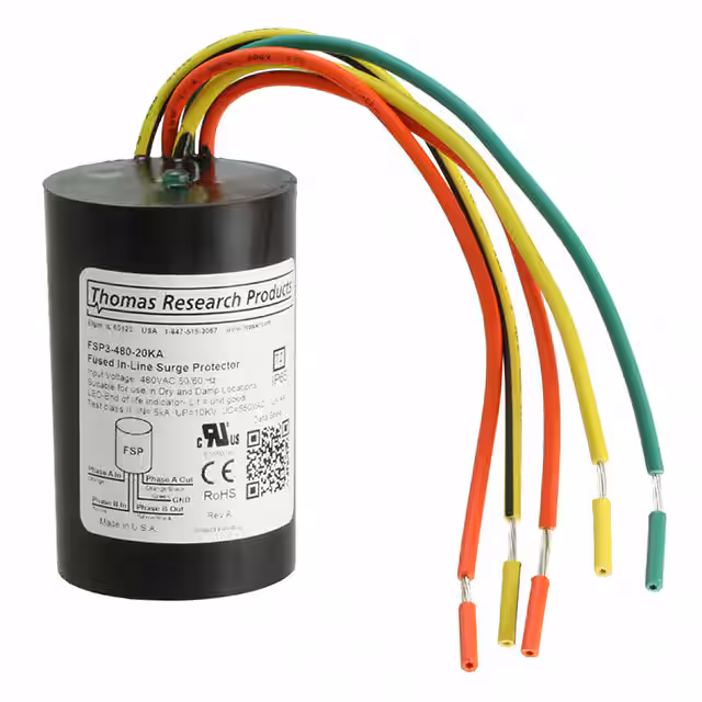 FSP3-480-20KA Thomas Research Products TVS - Dispositivos de protección contra sobretensiones (SPD)